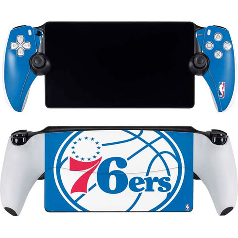 NBA Philadelphia 76ers Large Logo PlayStation Portal Remote Player Skin