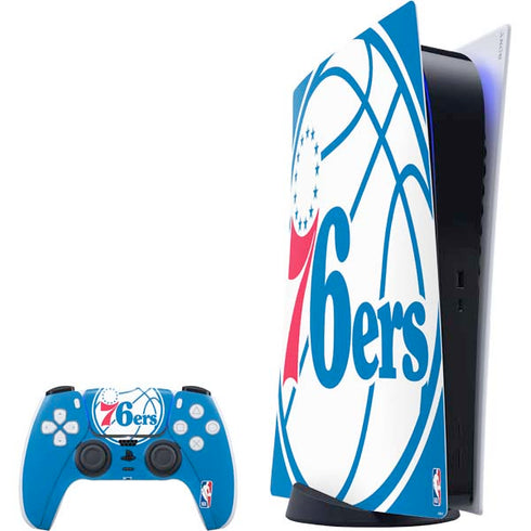 NBA Philadelphia 76ers Large Logo PlayStation PS5 Skins