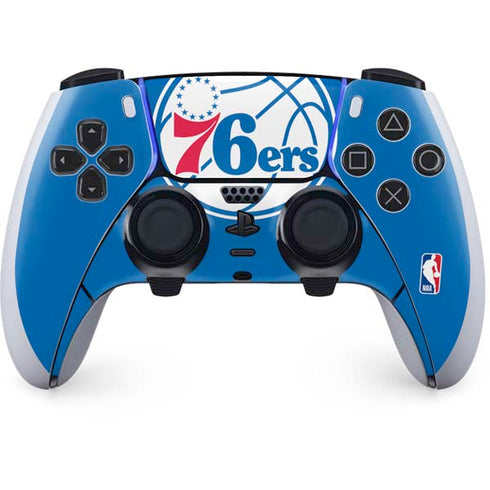 NBA Philadelphia 76ers Large Logo PS5 DualSense Edge Pro Controller Skin