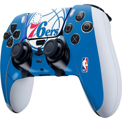 NBA Philadelphia 76ers Large Logo PS5 DualSense Edge Pro Controller Skin
