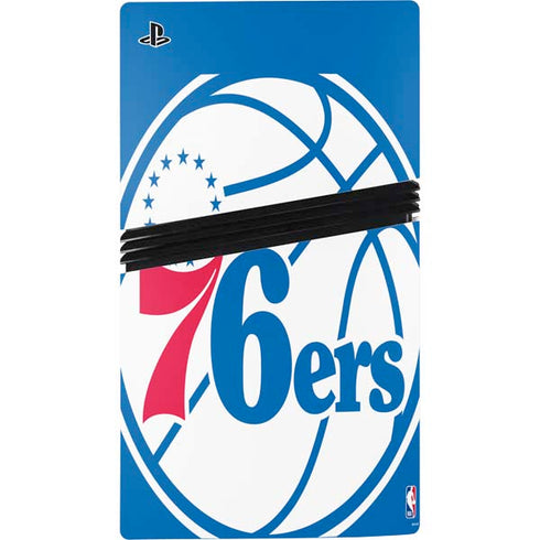 NBA Philadelphia 76ers Large Logo PS5 Pro Console Skin