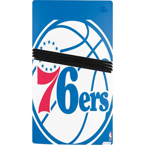 NBA Philadelphia 76ers Large Logo PS5 Pro Console Skin