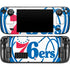 NBA Philadelphia 76ers Large Logo Steam Deck Handheld Gaming Computer OLED Skin