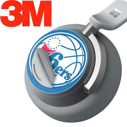 NBA Philadelphia 76ers Large Logo Surface Headphones Skin