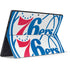 NBA Philadelphia 76ers Large Logo Surface Pro 7 Skin