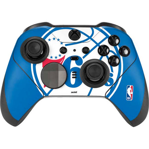 NBA Philadelphia 76ers Large Logo Xbox Elite Wireless Controller Series 2 Skin