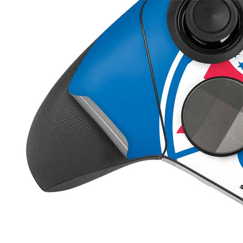 NBA Philadelphia 76ers Large Logo Xbox Elite Wireless Controller Series 2 Skin