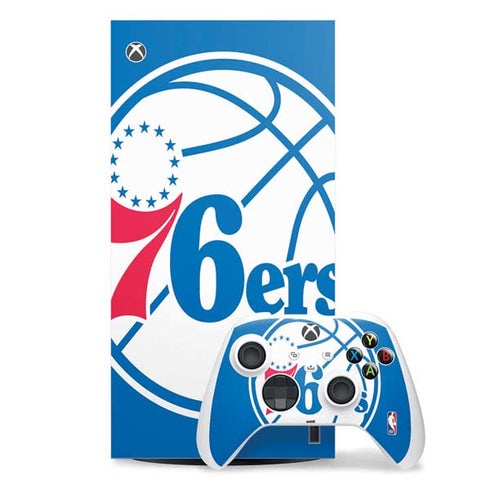 NBA Philadelphia 76ers Large Logo Xbox Series X Skins