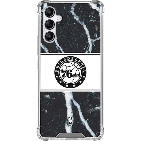 NBA Philadelphia 76ers Marble Gabb Phone 4 Clear Case
