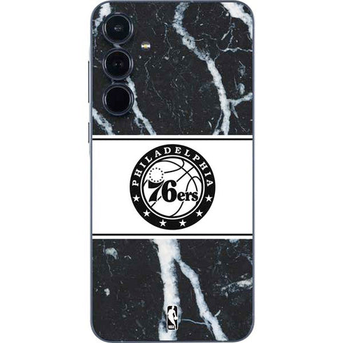 NBA Philadelphia 76ers Marble Galaxy A35 5G Skin