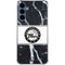 NBA Philadelphia 76ers Marble Galaxy A55 5G Clear Case