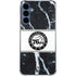 NBA Philadelphia 76ers Marble Galaxy A55 5G Clear Case