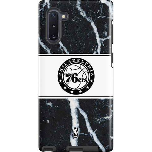 NBA Philadelphia 76ers Marble Galaxy Cases