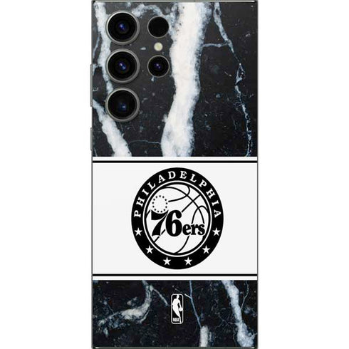 NBA Philadelphia 76ers Marble Galaxy S24 Ultra Skin