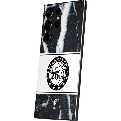 NBA Philadelphia 76ers Marble Galaxy S25 Ultra Skin