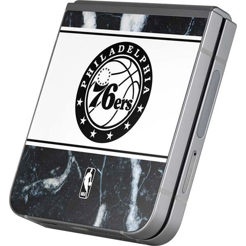 NBA Philadelphia 76ers Marble Galaxy Z Flip6 Skin