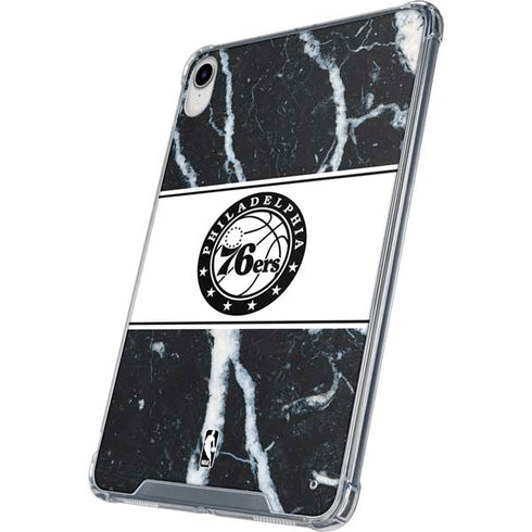NBA Philadelphia 76ers Marble iPad 11th Gen (2025) Clear Case