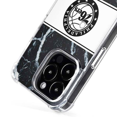 NBA Philadelphia 76ers Marble iPhone 16 Pro MagSafe Case