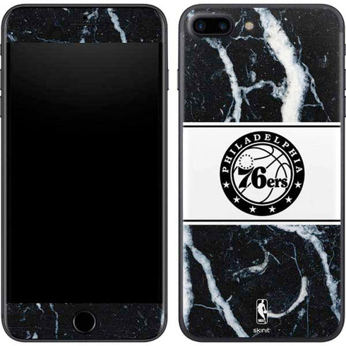 NBA Philadelphia 76ers Marble iPhone 7 Plus Skin