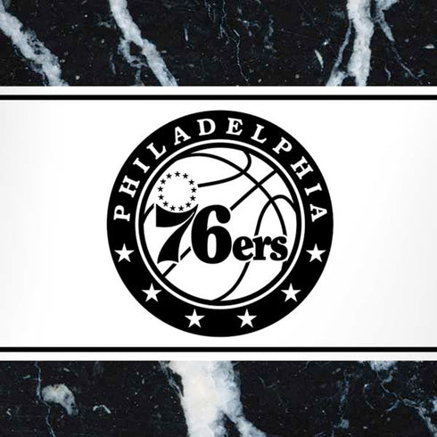 NBA Philadelphia 76ers Marble iPhone XS Skin