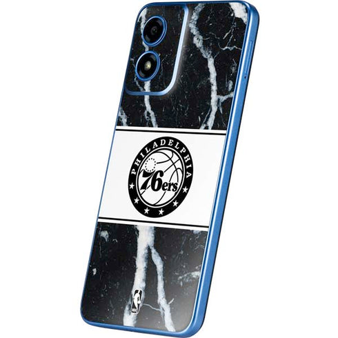 NBA Philadelphia 76ers Marble Moto G Play 4G (2024) Skin