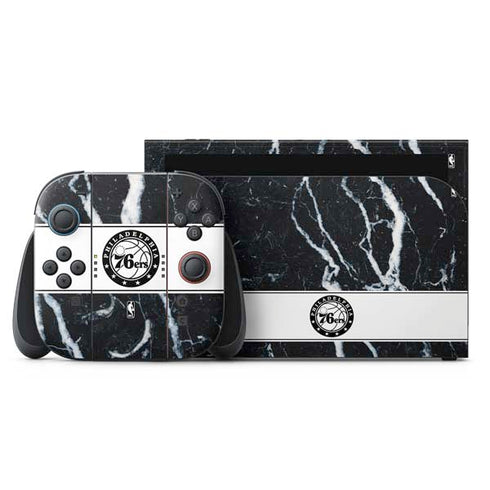 NBA Philadelphia 76ers Marble Nintendo Skins