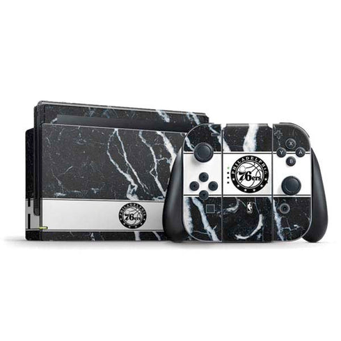 NBA Philadelphia 76ers Marble Nintendo Skins