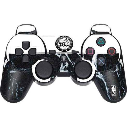 NBA Philadelphia 76ers Marble PS3 Dual Shock wireless controller Skin