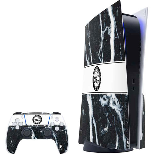 NBA Philadelphia 76ers Marble PlayStation PS5 Skins