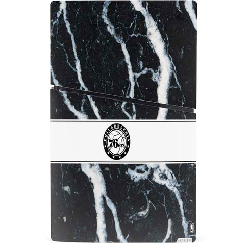 NBA Philadelphia 76ers Marble PS5 Slim Digital Edition Console Skin