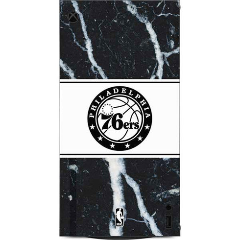 NBA Philadelphia 76ers Marble XBox Series X Digital Edition Console Skin