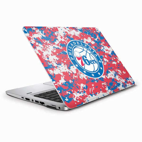 NBA Philadelphia 76ers Red Digi Camo HP Elitebook Skin