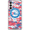 NBA Philadelphia 76ers Red Digi Camo Galaxy A16 5G Clear Case