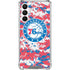NBA Philadelphia 76ers Red Digi Camo Galaxy A16 5G Clear Case