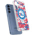 NBA Philadelphia 76ers Red Digi Camo Galaxy A35 5G Clear Case