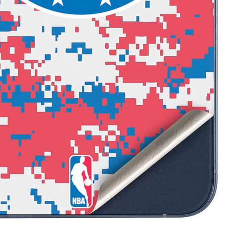 NBA Philadelphia 76ers Red Digi Camo Galaxy A35 5G Skin