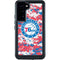 NBA Philadelphia 76ers Red Digi Camo Galaxy S24 Plus Waterproof Case