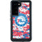 NBA Philadelphia 76ers Red Digi Camo Galaxy S24 Waterproof Case