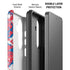 NBA Philadelphia 76ers Red Digi Camo Galaxy S26 Impact Case