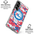NBA Philadelphia 76ers Red Digi Camo Galaxy S26 Plus Clear Case