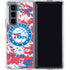 NBA Philadelphia 76ers Red Digi Camo Galaxy Z Fold5 5G Clear Case