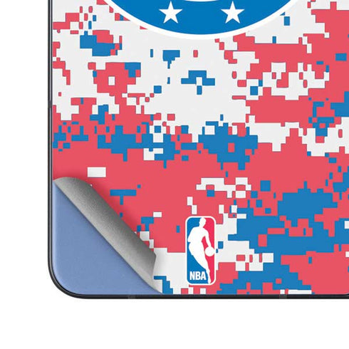 NBA Philadelphia 76ers Red Digi Camo Galaxy Z Fold5 5G Skin