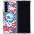 NBA Philadelphia 76ers Red Digi Camo Galaxy Z Fold6 Clear Case