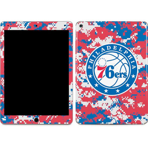 NBA Philadelphia 76ers Red Digi Camo iPad Skins
