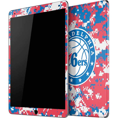 NBA Philadelphia 76ers Red Digi Camo iPad Skins
