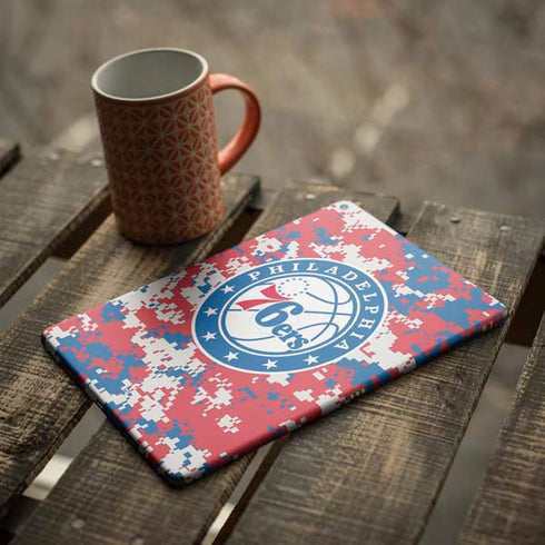 NBA Philadelphia 76ers Red Digi Camo iPad Skins