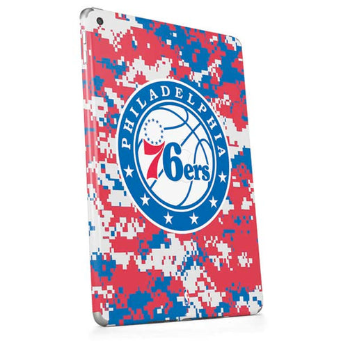 NBA Philadelphia 76ers Red Digi Camo Apple iPad Skin