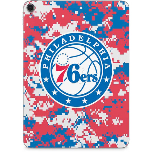NBA Philadelphia 76ers Red Digi Camo Apple iPad Pro Skin
