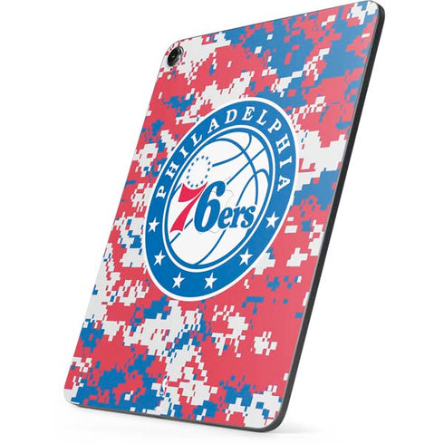NBA Philadelphia 76ers Red Digi Camo Apple iPad Pro Skin