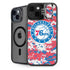 NBA Philadelphia 76ers Red Digi Camo iPhone 14 Plus Kickstand Case